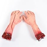 Vbiger Bloody Body Parts Halloween Gifts (Arm and hands)