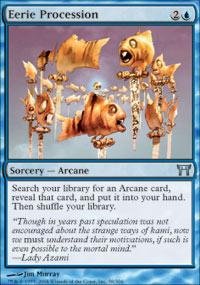 Magic: the Gathering - Eerie Procession - Champions of Kamigawa