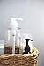 Buxly 32 oz Large Clear Soap Bottle with Pump Dispenser, Durable PET Plastic BPA-Free, Locking Cap, Refillable, Great for Essential Oils, Lotion, Detergent, Home, Office, Shower, Salons and More