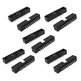 uxcell® 10 Pcs 2x10 Pin 2.0mm Pitch Double Row IDC Box Headers