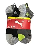 Puma Men's Low Cut All Sport No Show Socks 6-pair