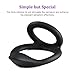 Utimi Silicone Cock Ring Multi-Functional Penis Ring Enhancing Adult Toys for Men,1.4