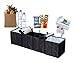 Backseat Trunk Organizer for SUV & Car Hanging Organizer Foldable Cargo Storage Bag with 9 Pockets Adjustable Strap Durable Cover and Fit for Most Vehicles