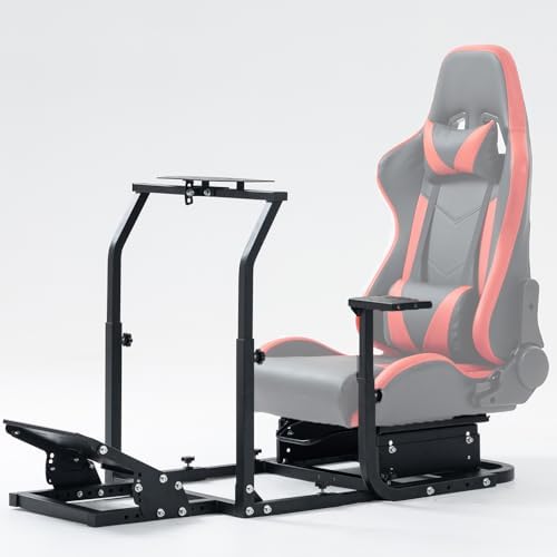 Marada Racing Simulator Cockpit With Seat - Fits Logitech G29, G920, And More (2025)