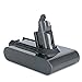 Biswaye 21.6V 2200mAh Lithium Battery for Dyson 21.6V Battery DC62 DC58 DC59 DC61 595 650 770 880 Animal DC72 DC74 V6 Cordless Handhold Pet Version Vacuum Cleaner