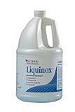 Alconox 1201 Liquinox Anionic Critical Cleaning Liquid Detergent, 8.5pH, 1:100 Dilution Ratio, 1 Gallon Plastic Bottle