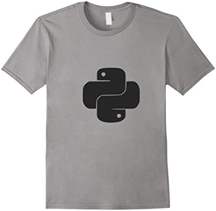 Men's Python T-Shirt Coding, Developer Programming Retro Shirt Medium Slate