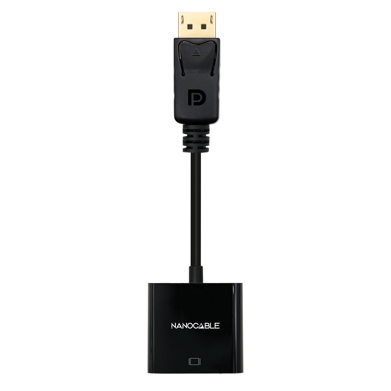 Nano Cable CONVERTER DISPLAYPORT/M - VGA/H 15CM BLACK