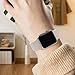 YC YANCH Compatible with for Apple Watch Band 38mm 40mm, Soft Silicone Sport Band Replacement Wrist Strap Compatible with for iWatch Series 5/4/3/2/1, Nike+, Sport, Edition, S/M, Antique White