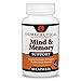 Premium Mind & Memory Support - Brain Function Supplement - Natural Nootropic - Focus Booster w/ DMAE, L-Glutamine, St. John's Wort & Ginkgo Biloba (Free E-Book "Boost Mental Clarity") - 60 capsules