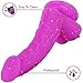 Realistic Dildo with Lifelike Curves, Ridges and Balls for Vaginal G-Spot Pleasure | Lyps Dildo - Flexible Silicone Dildo with Strong Suction Cup - 7 Inches, 100% Waterproof Hands-Free Sexual Play