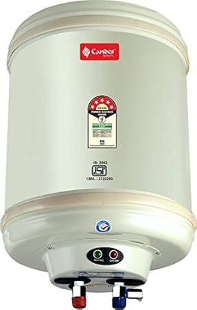 Candes Storage Electric Water Heater (Metal,Stainless Steel Tank, 25 LTR)