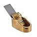 ammoon Convex Curved Sole Woodworking Plane Cutter Brass Luthier Tool for Violin Viola Cello Wooden Instrument