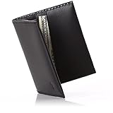 TUKOV-RFID Blocking Minimalist Leather Men Wallet-Slim Bifold credit card holder