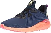 adidas Performance Women's Alphabounce W Running Shoe, Mineral Blue / Ice Yellow / Sun Glow S, 7 M US