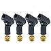 Mavdours Microphone Clip Holder 4-pack with 5/8