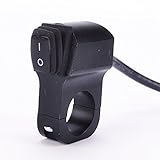 Iztoss 12v 16A waterproof Motorcycle CNC aluminium alloy Switches 7/8