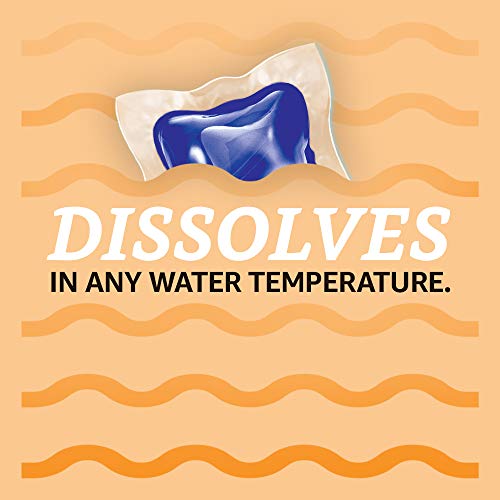 Amazon Brand Solimo Laundry Detergent Pacs, Fresh Scent, 72 count