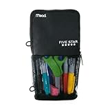 Mead Stand 'N Store Five Star Pencil Pouch | Black