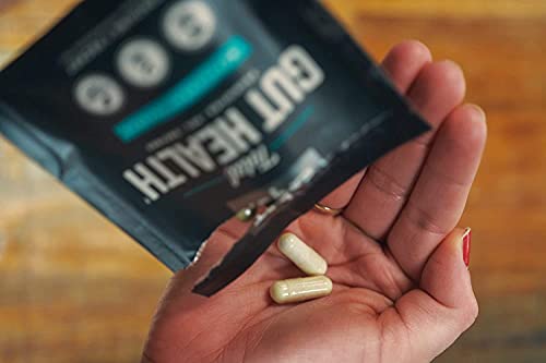 ONNIT Total Gut Health Daily Digestive Support, Complete Digestion Supplement for Women and Men with 7 Strains of Probiotics, Prebiotics, Enzymes and Betaine HCL, 2 Pack (30 Pckt Total Count)