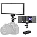 SUPON LED-L132T RA CRI95 Portable Dimmable 3300K-5600K LED Video Light,Super Slim LCD Display Lighting Panel for Canon,Nikon,Pentax,Panasonic,Sony,Olympus Cameras,DV Camcorder,Shooting&NP-F550 battery