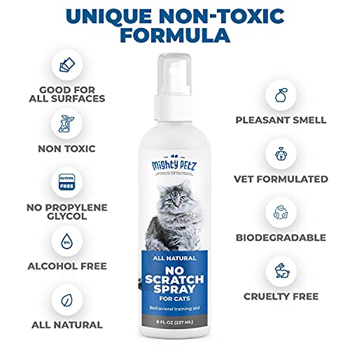 Mighty Petz Cat Repellent Spray for Furniture for Indoor and Outdoor