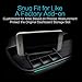 MECHCOS Interior Car Center Console Dashboard Storage Box Organizer Holder Tray Compatible with fit for Volkswagen Atlas 2018 2019