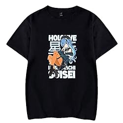 YUYEADZ Hoshimachi Suisei T-Shirt Women Men