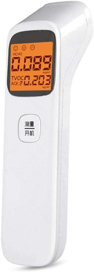 3 in 1 Air Quality Monitor, Formaldehyde HCHO Detector, AQI HCHO TVOC Monitor with TEMP HUM Real Time Recording Monitor for Home Indoor Car Air Pollution Detection