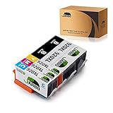JARBO 1Set+1BK 5 Pack High Yield Replacement for HP 920 Ink Cartridge Compatible With HP Officejet 6500 6000 7000 7500 6500A 7500A Printer
