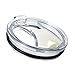 EVERIE Leakproof Spill Proof Tumbler Lid For oz.ark Trail, Yeti, Rtic Tumblers 30 oz. And More, 30 oz., Clear