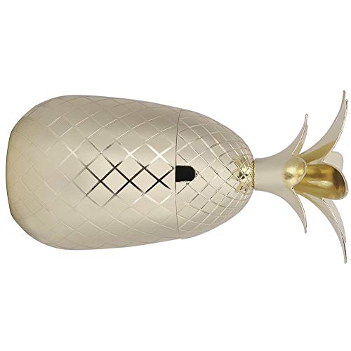 4 TOPINCN+Pineapple+Stainless+Cocktail+Drinking