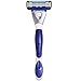 Solimo 5-Blade Razor for Men with Precision Beard Trimmer, Handle & 2 Cartridges (Cartridges fit Solimo Razor Handles only)