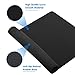 KTRIO 2 Pack Mouse Pad with Stitched Edges, [30% Larger] Mousepads Bulk Non-Slip Rubber Base, Waterproof Mouse Pad for Computers, Gaming, Office & Home, 11 x 8.5 x 0.12in, Black