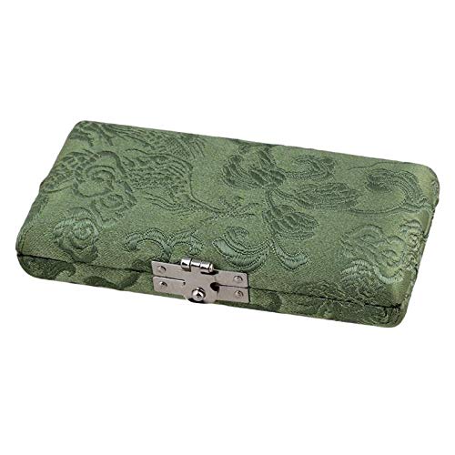 Store-Homer - Wooden Silk Oboe Reed Storage Box Protective Carrying Case Pouch Organizer Container Musical Instrument Parts Accessories