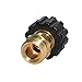 XZT 4500PSI Pressure Washer Accessories,Pressure Washer Adapter, Screw Nipple, M22 male/14mm to M22 female/15mm couplings for Sun Joe Connector