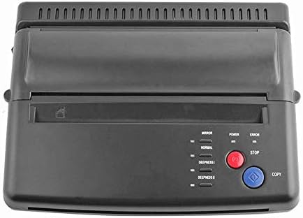 kingromargo Tattoo Transfer Machine Thermal Stencil Maker for Transfer Paper (UK Plug)