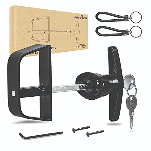 51/2" THandle Lock Shed Door Latch with 4 Keys, 51/2