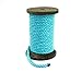 Ravenox Natural Twisted Cotton Rope | (Aqua)(1/2 Inch x 10 Feet) | Made in The USA | Strong Triple-Strand Rope for Sports, Décor, Pet Toys, Crafts, Macramé & Indoor Outdoor Use
