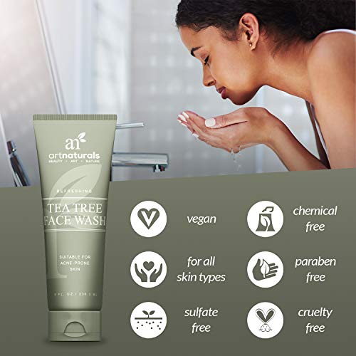 artnaturals tea tree face wash