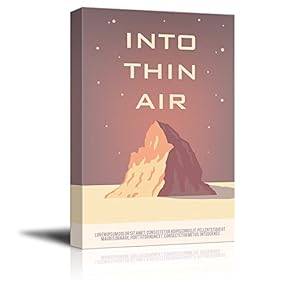 Into Thin Air Everest Travel Illustrati Art