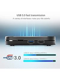 Android 9.0 TV Box, VOSEN TV Box Build in IR Control Hub, Dual-WiFi 2.4G 5G Smart TV Box 2GB RAM 16GB ROM Quad Core Support 3D 4K Full HD, Z-Wave Protocol(not Include Dongle)