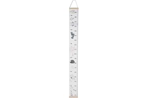Growth Chart, Height Chart Cute Wall Ruler Removable Height Measure Chart Wall Sticker Height Measure Home Room Decoration Ch
