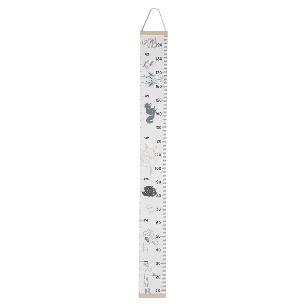 TOPINCN Height Measure Chart, 2 Scales Decoration Child Growth Chart Cute for Home for Room(Type 1)