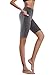 Cadmus Women's High Waist Stretch Running Workout Shorts with Pocket