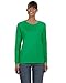 Gildan G540L Women's 5.3 Oz. Heavy Cotton Missy Fit Long-Sleeve T-Shirt - Irish Green - L