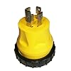 Parkworld-692118-Shore-Power-Adapter-Generator-30A-L14-30P-male-to-Marine-50A-SS2-50R-female-with-locking-ring