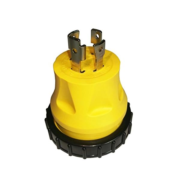 Parkworld-692118-Shore-Power-Adapter-Generator-30A-L14-30P-male-to-Marine-50A-SS2-50R-female-with-locking-ring