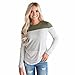 YANG-YI Clearance Women Long Sleeve Striped Patchwork Stretchy Tops Casual Blouse T-Shirt