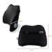 Dreamer Car Lumbar Support Pillow for Office Chair for Low Back Pain Relief - Mini Side Wedge Shape Lumbar Pillow for Chair Comfort Your Lower Back Area （Black）